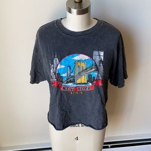 Brandy Melville Cropped Tee